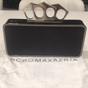 BCBG Brass Knuckles Clutch